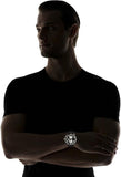 Hugo Boss Aeroliner Chronograph Black Dial Black Leather Strap Watch For Men - 1513086 Authentic Buy Shop Now