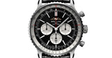 Breitling Navitimer B01 Chronograph 46 Black Dial Black Leather Strap Watch for Men - AB0137211B1P1 Authentic Buy Shop Now