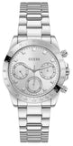 Guess Eclipse Multi Function Silver Dial Silver Steel Strap Watch for Women - GW0314L1 Authentic Buy Shop Now
