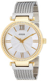 Guess Soho Diamonds Silver Dial Silver Mesh Bracelet Watch for Women - W0638L7 Authentic Buy Shop Now