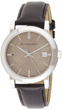 Burberry The City Gold Dial Brown Leather Strap Watch for Men - BU9011 Authentic Buy Shop Now