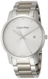 Calvin Klein City Chronograph Silver Dial Silver Steel Strap Watch for Men - K2G2G14X Authentic Buy Shop Now