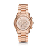 Michael Kors Cooper Rose Gold Rose Gold Steel Strap Watch for Women - MK6275 Authentic Buy Shop Now