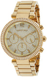 Michael Kors Parker Gold Dial Gold Steel Strap Watch for Women - MK5856 Authentic Buy Shop Now