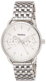 Fossil Tailor Silver Dial Silver Steel Strap Watch for Women - ES3712 Authentic Buy Shop Now