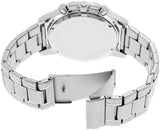 Fossil Dean Chronograph Black Dial Silver Steel Strap Watch for Men - FS4542 Authentic Buy Shop Now