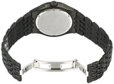 Bulova Crystal Collection Phantom Black Dial Black Steel Strap Watch for Men - 98A240 Authentic Buy Shop Now