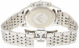 Emporio Armani Classic Chronograph Silver Dial Silver Steel Strap Watch For Men - AR1879 Authentic Buy Shop Now