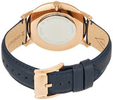 Fossil The Minimalist Slim White Dial Blue Leather Strap Watch for Men - FS5371 Authentic Buy Shop Now