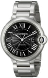 Cartier Ballon Bleu de Cartier Black Dial Silver Steel Strap Watch for Men - W6920042 Authentic Buy Shop Now
