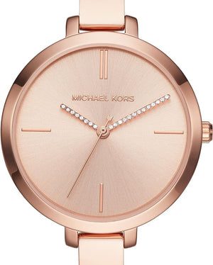 Michael Kors Jaryn Quartz Rose Gold Dial Rose Gold Steel Strap Watch For Women - MK3735 Authentic Buy Shop Now
