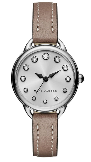 Marc Jacobs Betty White Dial Brown Leather Strap Watch for Women - MJ1480 Authentic Buy Shop Now