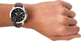 Fossil Grant Chronograph Black Dial Brown Leather Strap Watch for Men - FS4813 Authentic Buy Shop Now