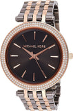 Michael Kors Darci Analog Quartz Grey Dial Two Tone Steel Strap Watch For Women - MK3584 Authentic Buy Shop Now