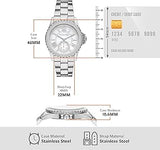 Michael Kors Everest Three hand Silver Dial Silver Steel Strap Watch For Women - MK7403 Authentic Buy Shop Now
