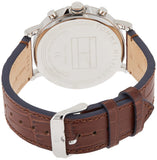 Tommy Hilfiger Daniel Grey Dial Brown Leather Strap Watch for Men - 1710416 Authentic Buy Shop Now