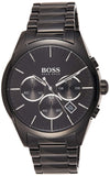 Hugo Boss Onyx Black Dial Black Steel Strap Watch for Men - 1513365 Authentic Buy Shop Now