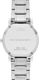 Burberry The City Silver Dial Silver Steel Strap Watch for Women - BU9035 Authentic Buy Shop Now