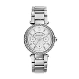Michael Kors Parker Silver Dial Silver Steel Strap Watch for Women - MK5615 Authentic Buy Shop Now