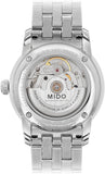 Mido Baroncelli II Automatic Blue Dial Silver Steel Strap Watch For Men - M8600.4.15.1 Authentic Buy Shop Now