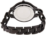 Michael Kors Slim Runway Black Dial Black Steel Strap Watch for Women - MK3317 Authentic Buy Shop Now