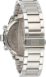 Tommy Hilfiger Cool Sport Multifunction Black Dial Silver Steel Strap Watch for Men - 1791141 Authentic Buy Shop Now