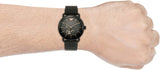 Emporio Armani Automatic Multifunction Black Dial Black Mesh Bracelet Watch For Men - AR60025 Authentic Buy Shop Now