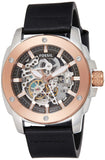 Fossil Modern Machine Automatic Skeleton Dial Black Leather Strap Watch for Men - ME3082 Authentic Buy Shop Now
