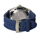 Emporio Armani Sportivo Chronograph Quartz Blue Dial Blue Rubber Strap Watch For Men - AR6045 Authentic Buy Shop Now
