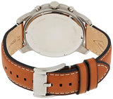Fossil Grant Chronograph Blue Dial Brown Leather Strap Watch for Men - FS5210 Authentic Buy Shop Now