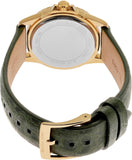 Michael Kors Mini Everest Crystals White Dial Green Leather Strap Watch for Women - MK4720 Authentic Buy Shop Now