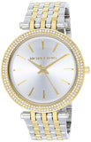 Michael Kors Darci Silver Dial Two Tone Stainless Steel Strap Watch for Women - MK3215 Authentic Buy Shop Now