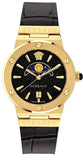 Versace Greca Moonphase Analog Black Dial Black Leather Strap Watch For Men - VE7G00123 Authentic Buy Shop Now
