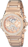 Guess Fusion Chronograph Rose Gold Dial Rose Gold Steel Strap Watch for Women - GW0552L3 Authentic Buy Shop Now