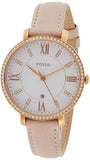 Fossil Jacqueline White Dial Pink Leather Strap Watch for Women - ES4303 Authentic Buy Shop Now