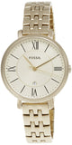 Fossil Jacqueline White Dial Gold Steel Strap Watch for Women - ES3434 Authentic Buy Shop Now