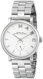 Marc Jacobs Baker White Dial Silver Steel Strap Watch for Women - MBM3242 Authentic Buy Shop Now