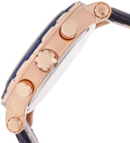 Guess Pinnacle Chronograph White Dial Blue Leather Strap Watch For Men - W0673G6 Authentic Buy Shop Now