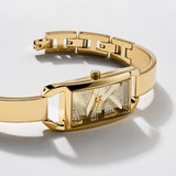 Michael Kors Empire Analog Gold Dial Gold Steel Strap Watch for Women - MK4840 Authentic Buy Shop Now