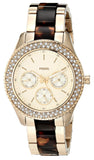Fossil Stella Multifunction Gold Dial Two Tone Steel Strap Watch for Women - ES4756 Authentic Buy Shop Now