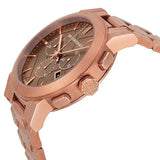 Burberry The City Grey Dial Rose Gold Steel Strap Watch for Men - BU9353 Authentic Buy Shop Now