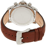 Michael Kors Gage Chronograph Blue Dial Brown Leather Strap Watch For Men - MK8362 Authentic Buy Shop Now