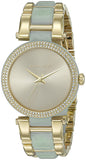 Michael Kors Delray Rose Gold Dial Two Tone Steel Strap Watch for Women - MK4317 Authentic Buy Shop Now
