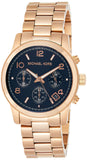 Michael Kors Runway Iridescent Dial Rose Gold Steel Strap Watch for Women - MK5940 Authentic Buy Shop Now