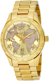 Michael Kors Layton Rose Gold Dial Gold Stainless Steel Strap Watch for Women - MK6476 Authentic Buy Shop Now