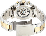 Fossil Grant Sport Automatic Skeleton Blue Dial Two Tone Steel Strap Watch for Men - ME3141 Authentic Buy Shop Now