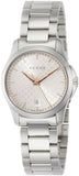 Gucci G Timeless Quartz Champagne Dial 27mm Watch For Women - YA126593 Authentic Buy Shop Now