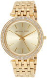 Michael Kors Darci Silver Dial Gold Stainless Steel Strap Watch for Women - MK3191 Authentic Buy Shop Now