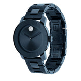 Movado Bold Blue Dial Blue Steel Strap Watch For Women - 3600388 Authentic Buy Shop Now