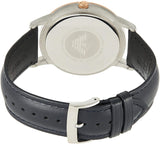 Emporio Armani Renato Analog Blue Dial Blue Leather Strap Watch For Men - AR11188 Authentic Buy Shop Now